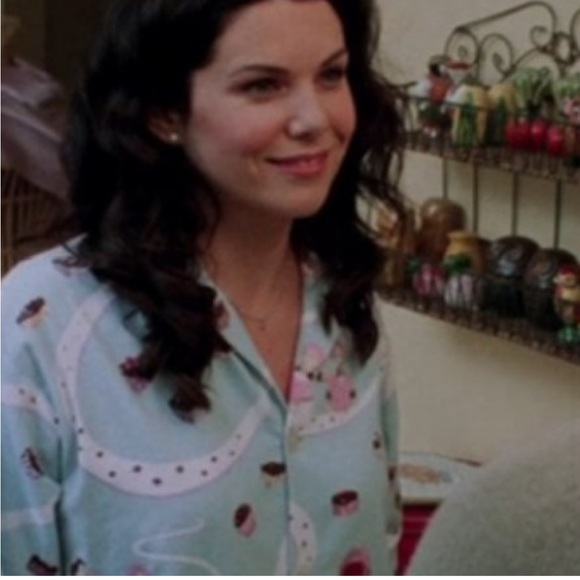 NICK & NORA I Love Lucy Chocolate Factory PJ Pajama Set Top Bottom Pink Flannel - Picture 15 of 16